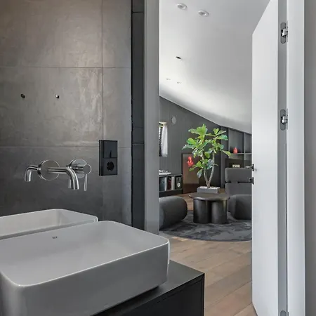 Апартаменти Modern House In With Panoramic Forest View 15 Min From Old Town Вільнюс