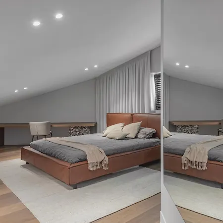 Modern House In With Panoramic Forest View 15 Min From Old Town Apartament