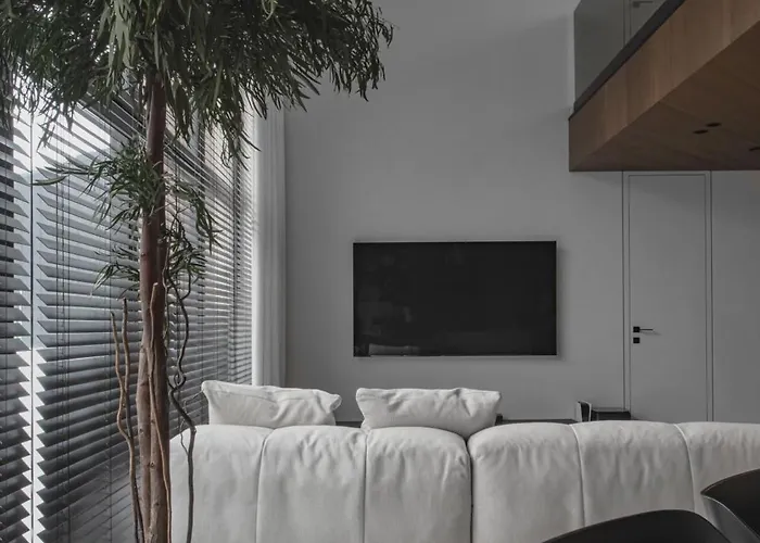 Modern House In With Panoramic Forest View 15 Min From Old Town Apartament Wilno